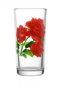 Набір стакан. високий Троянда 05с1256 200мл - 6шт уп.