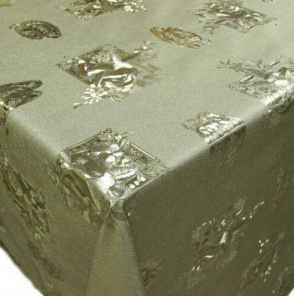 Плівка ПВХ тканна основа золото/срібло 1,4*20м (8827-F)