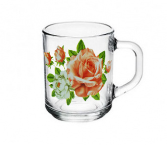 Кружка Gren tea-07с1335 Троянда  200мл, 20шт уп 1