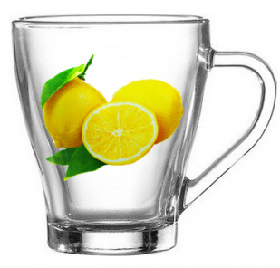 Чашка Hollywood-50822  Лимон  270мл, 12шт уп.