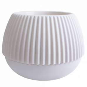 Горщик Бохо d21 (біла роза)