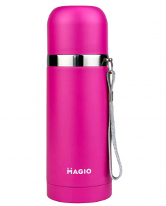 Термос MAGIO MG-1048Р-0,35л рожевий нерж.