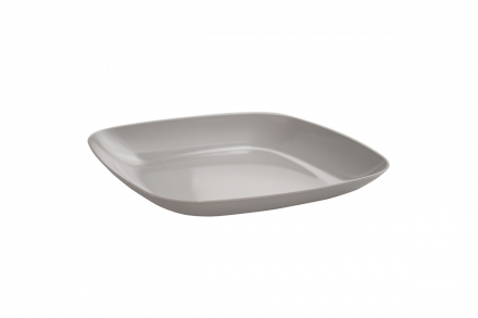 Тарілка 250*250*30мм (какао), Алеана
