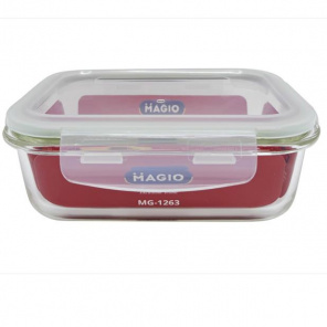 Контейн. для зберіг. їжі термоскло MG-1260, 0.6л з криш.