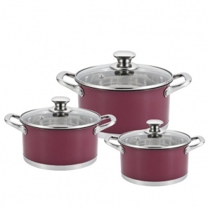 Набір посуду MG-1202, 6пр..2.6л.3.6л.6.1л