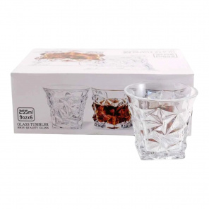 Набір стакан. BM3091С  255мл - 6шт уп.