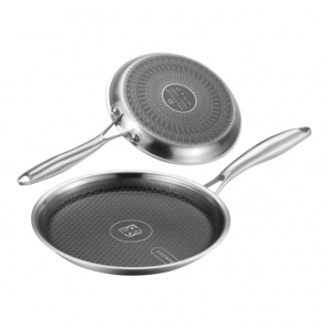 Сковорода ЕВ-13051, 20см млинц. мармур.трохслойна